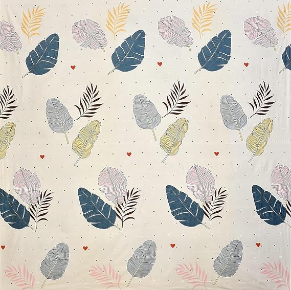 5 Pc Bedsheet Set ( 1 bedsheet + 2 cushions + 2 pillow covers)