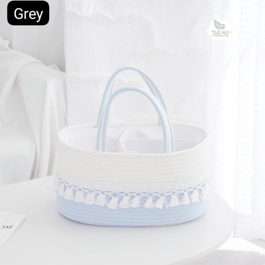 Handmade BABY DIAPER CUTE CADDY BAG with multiple storage/kids miscellaneous items carrying Bag