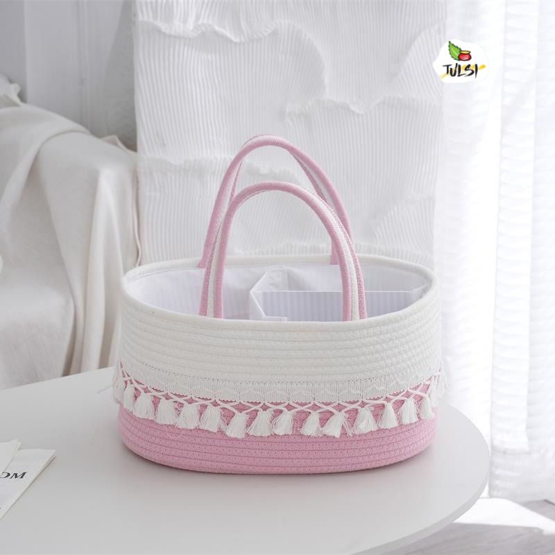 Handmade BABY DIAPER CUTE CADDY BAG with multiple storage/kids miscellaneous items carrying Bag
