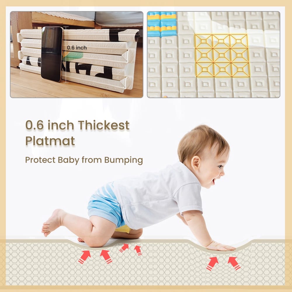 Baby Play Mat Crawling Waterproof Soft Foam Mat