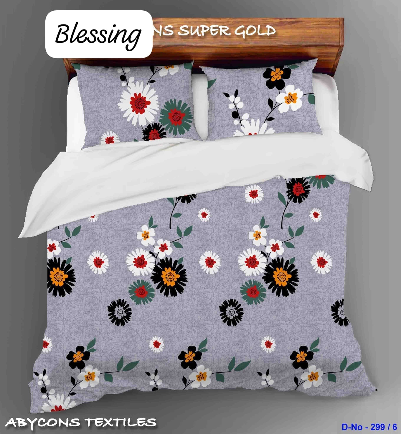 Blessings Queen Size Bedsheeet