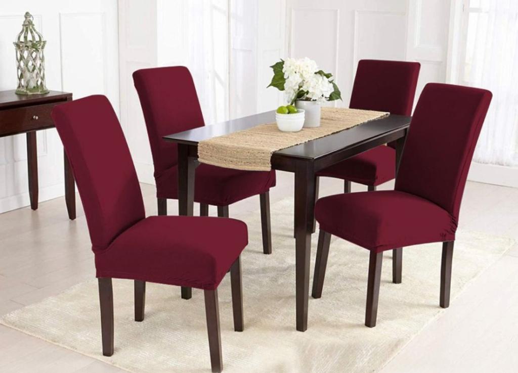 ELASTIC CHAIR COVER (Pack of 6)