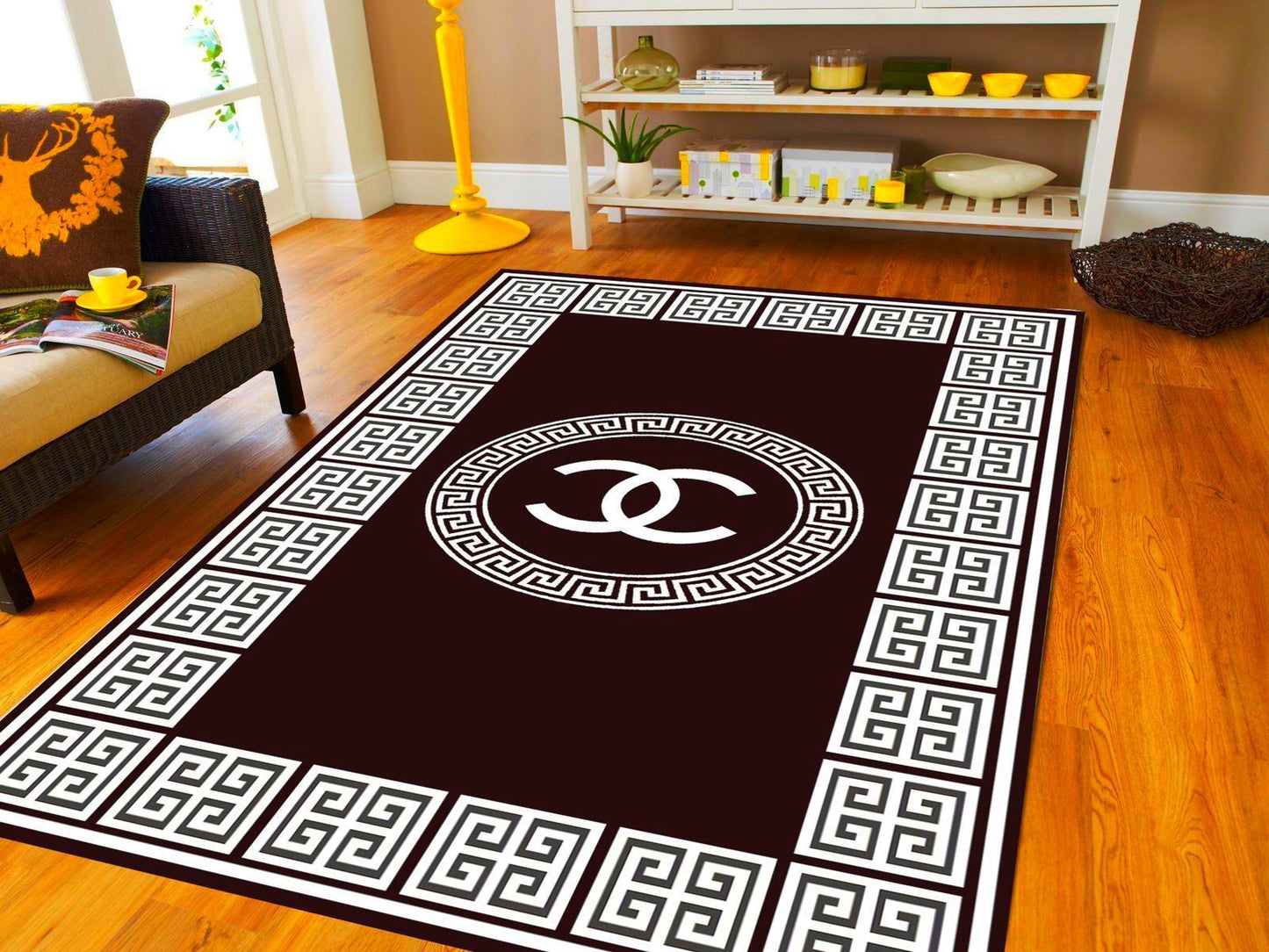 BRAND CHENIILE VELVET CARPET(5*7feets)