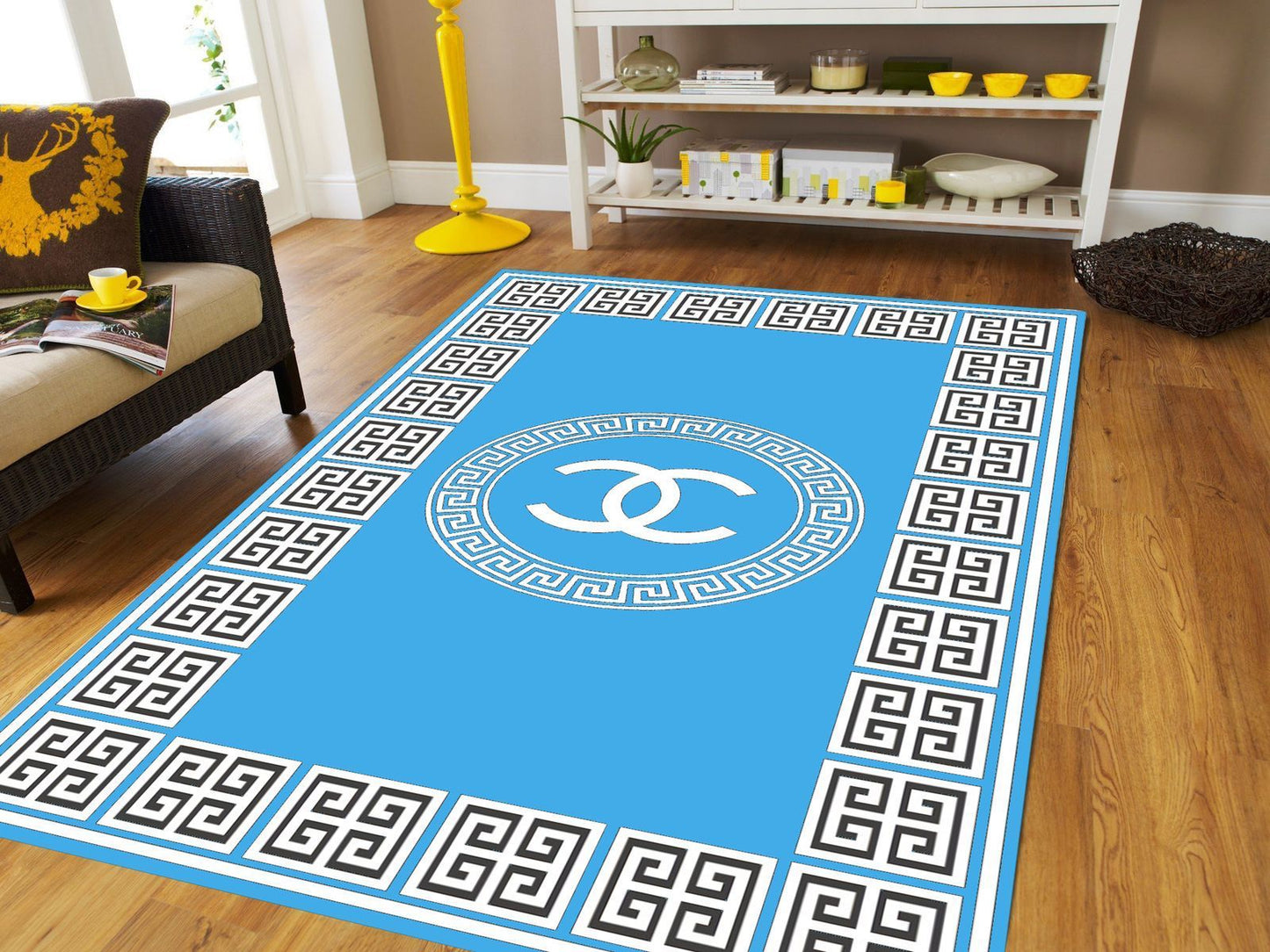 BRAND CHENIILE VELVET CARPET(5*7feets)